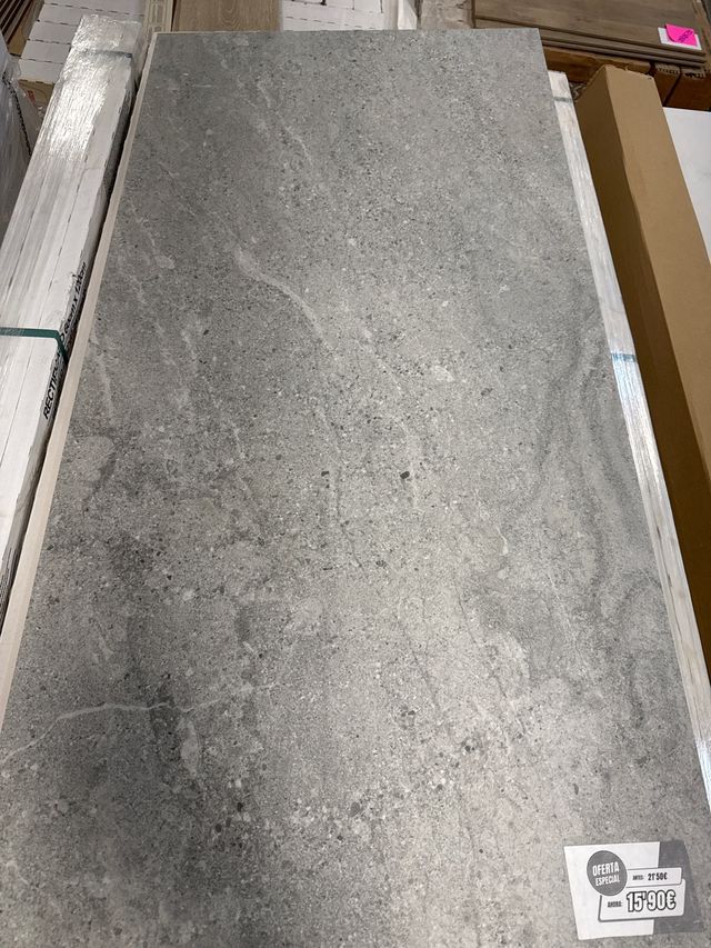 Azulejo Porcelánico Mate Gris 60x120-NIELSEN GRIS