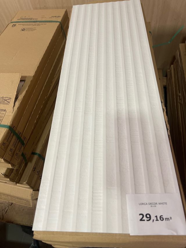 Azulejo Saloni 30x90 Pasta Blanca(OUTLET)